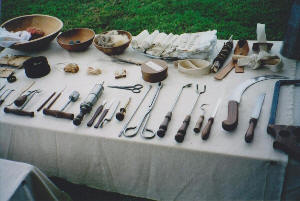 Revolutionary War Surgical Instruments
