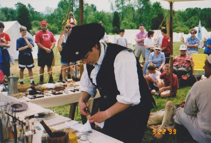 Revolutionary War Hospital at Daniel Boone's Homestead