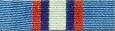 Outstanding Airman of the Year - This ribbon is awarded to airman nominated by the MAJCOMs, FOAs, and DRUs to HQ AFPC/DPPPRS for competition in the 12 Outstanding Airmen of the Year (12 OAY) Program. Only one ribbon is awarded. A bronze oak leaf cluster is worn on the ribbon to denote each past or subsequent award. The 12 members selected as the Air Force Outstanding Airmen of the Year wear the bronze service star, retroactive to June 1970. The bronze service star is worn to the wearer's right side of the oak leaf clusters. Authorized Device: Oak leaf Cluster, and Service Star 