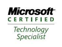 Microsoft Certified Technology Specialist